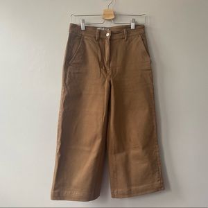 Everlane Wide Leg Crop Pants